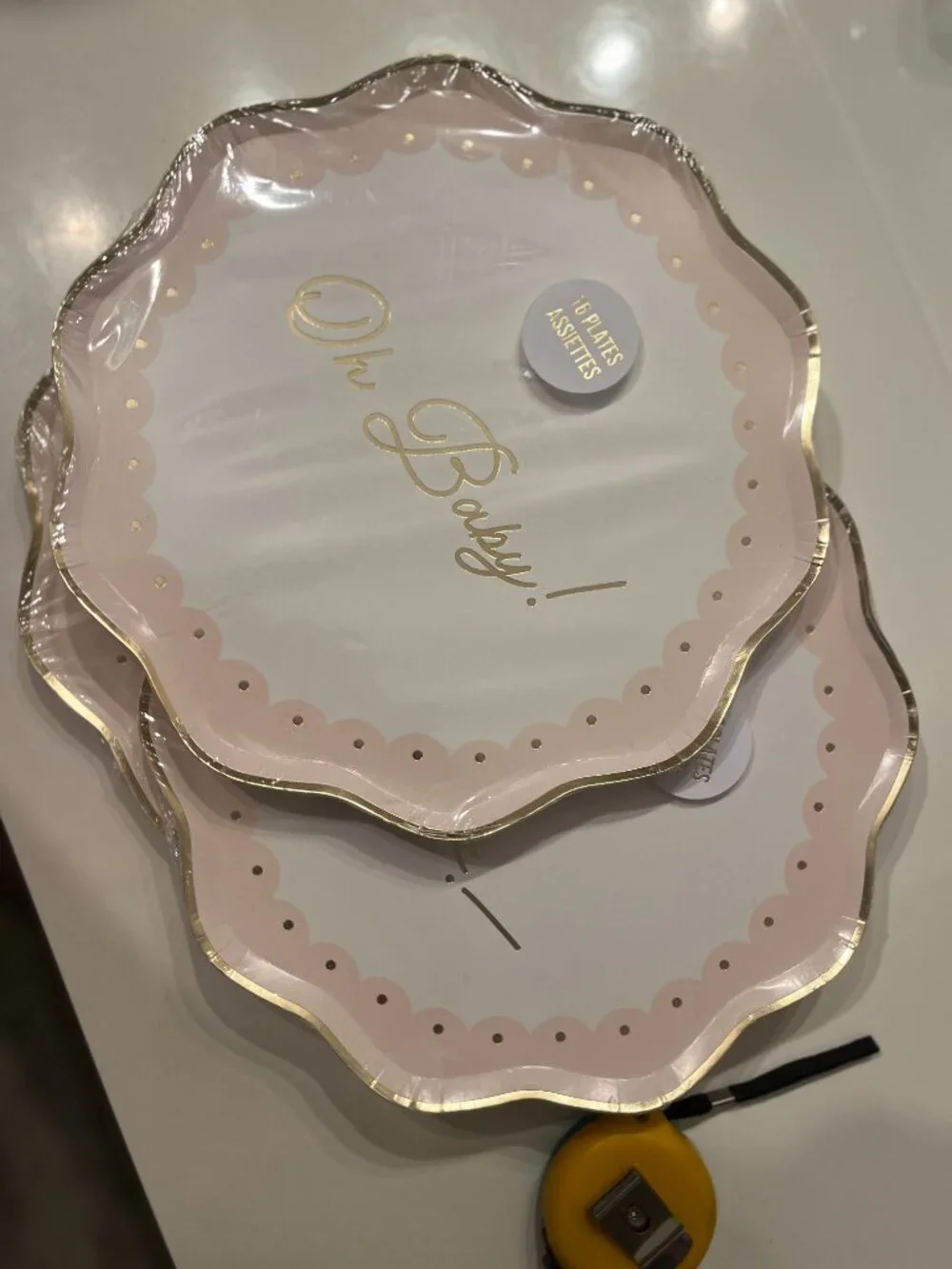 Baby Shower Party Supplies for Girls (Plates and napkins) NWT (p/s/x)